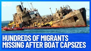 Hundreds Of Migrants Missing After Shipping Vessel Capsizes Off The Coast Of Greece | 10 News First