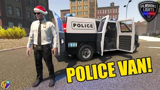 NEW POLICE VAN - FL POLICE UPDATE FLASHING LIGHTS GAME