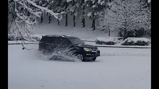 GX470 snow drift