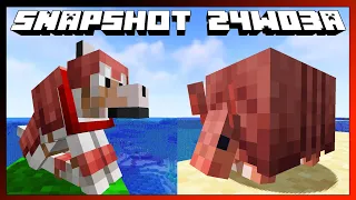 Update ändert ALLES! SPAWN CHUNKS GAMERULE I Wolf & Armadillo UPDATE! - Minecraft Snapshot 24w03a