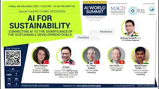 AI World Summit | AI for Sustainability Panel