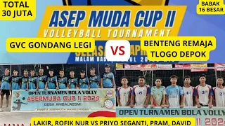 SERU‼️ DUO COMBO ROFIK NUR LAKIR GVC GONDANG LEGI VS TRIO PRIYO DAVID PRAM BENTENG REMAJA