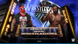 WWE 2K24 The Bigman Harry Torres vs Hypeman