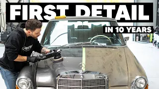 Detailing a 55 Year Old Mercedes W108 - Exterior & Interior