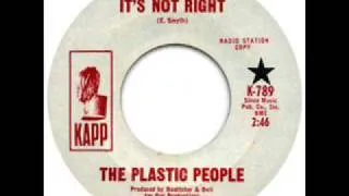 Plastic People - It's Not Right (1966)