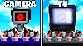 TOILET TOWER DEFENSE Team CAMERA vs Team TV