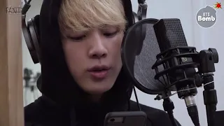 [THAISUB] [BANGTAN BOMB] Jin, Recording his first ever composition - BTS (방탄소년단)