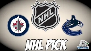 Winnipeg Jets vs Vancouver Canucks 4/18/24 NHL Free Pick | NHL Betting Tips