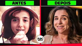 ANTES E DEPOIS DE GRANDES ATRIZES BRASILEIRAS, SUCESSO DAS NOVELAS DOS ANOS 1980 E 1990 DA TV GLOBO