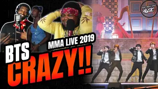 [MMA 2019] 방탄소년단(BTS) | Full Live Performance (REACTION) | CRAZY!!
