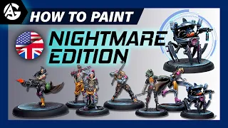 How to paint NIGHTMARE EDITION - Wyrd Games