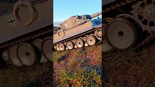 Tiger 1 Panzer. #henglong #tank #ww2 #rc #scale #shorts #armouredvehicle #imaginedragons #model