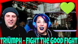 Triumph - Fight The Good Fight (US Festival LIVE) THE WOLF HUNTERZ Reactions