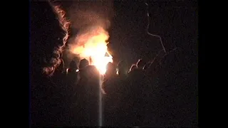 Phish burning the Art Tower at The Great Went - 08-17-1997 - Limestone, ME