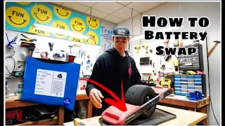 How to change the Battery on a OneWheel XR