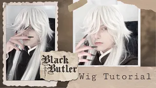 {Cosplay Wig Tutorial} Undertaker- Black Butler Kuroshitsuji