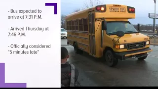 Mom says late school bus got her fired