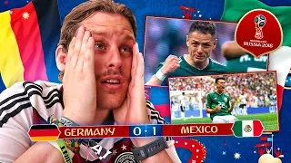 REACTING TO GERMANY V MEXICO 2018 WORLD CUP