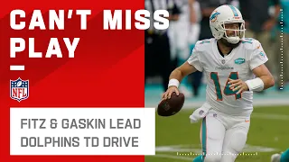 Fitz & Gaskin Lead Dolphins on Early TD Drive!