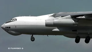 Ил-78М RF-94275 Самолёт-заправщик. Заход и посадка.