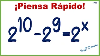 Una simple ecuación que te hará pensar | Reto 62