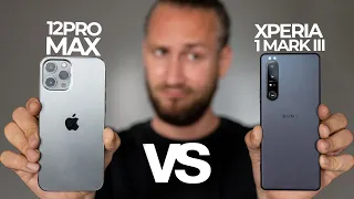 Sony Xperia 1 III vs iPhone 12 Pro Max Camera Test! | VERSUS