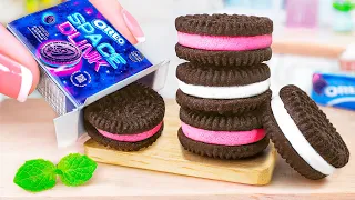 Tasty Sweet Chocolate Miniature Cake Decorating Recipe with OREO Space Dunk by Mini Yummy
