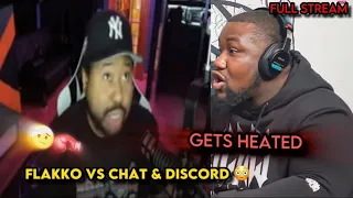 DJ Akademiks Discord & Chat HEATED ARGUMENT with FLAKKO **GETS PERSONAL**