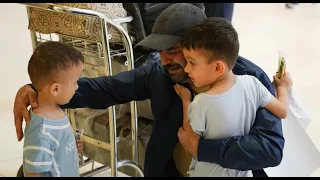 MUST SEE: Emotional reunion as uncle reunites with orphaned nephews