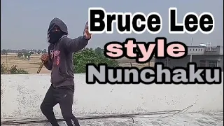 Bruce Lee style Nunchaku by vinod fighter