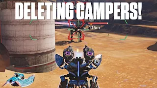 This is How My Baby Account Deletes Campers in War Robots!