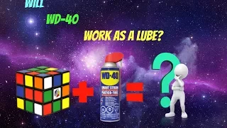 WILL WD-40 WORK AS A LUBE?!?