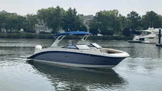 This Just In! 2019 Sea Ray SDX 270 Outboard Boat For Sale at MarineMax Kent Island, MD