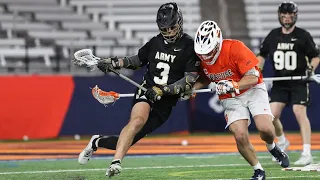 Syracuse vs Army Lacrosse Highlights | 2024 College Lacrosse