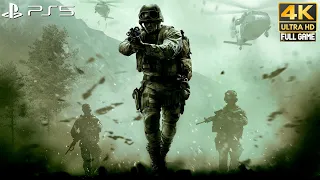 Call of Duty: Modern Warfare Remastered - Full Game Walkthrough (PS5) 4K 60FPS