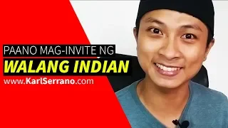 Paano Mag Invite ng Prospect na Walang Indian?