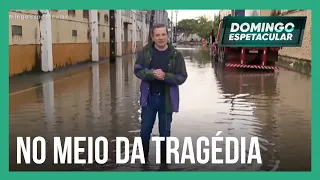 Roberto Cabrini mostra o drama de moradores de área devastada pelas chuvas no Recife (PE)