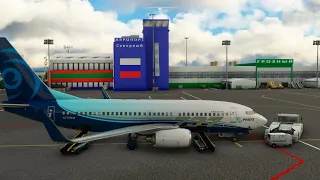 Летим из Внуково в Грозный (UUWW-URMG) на долгожданном бобике! | MFS2020 | PMDG Boeing 737-700NG