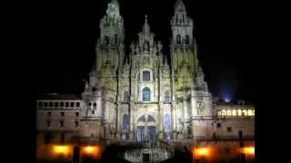 Catedral de Santiago de Compostela  in spain_amazing places.