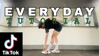 EVERYDAY-Ariana Grande|TIKTOK STEP BY STEP DANCE TUTORIAL|DANCE GURU