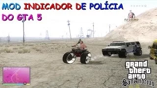 DOWNLOAD MOD INDICADOR DE POLÍCIA NO RADAR ESTILO DO GTA V PARA GTA SAN ANDREAS FULL HD 1080p