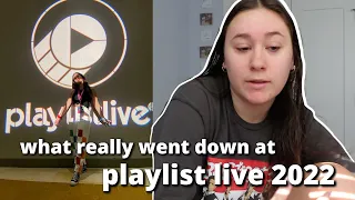 what really went down at playlist live 2022