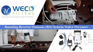 Installing a Booster Pump on RO Water Filtration Systems