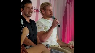 Trevor Donovan and Ryan Paevey at #romadrama