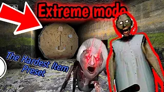 Granny 1.8 - Extreme mode, Sewer Escape (The Hardest Item Preset)