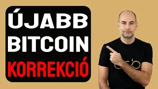 ÚJABB BITCOIN KORREKCIÓ [Részletek]