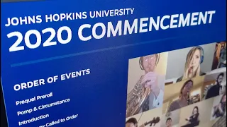 Johns Hopkins University Virtual Commencement 2020