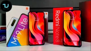 Xiaomi MI9 Lite/CC9 vs Redmi Note 8 Pro Camera comparison/Screen/Size/Sound Speakers/Gaming Review