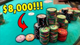 $4,200 pot with KINGS! Making MONSTER HANDS all day!! // Poker Vlog #141