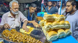 SPICY TANDOORI MASALA TAWA FRY KALEJI | MUTTON FRIED LIVER IN STREET FOOD